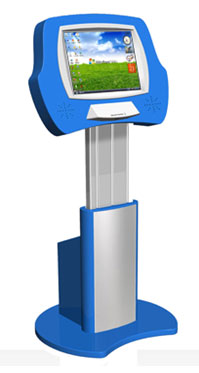 adjustable height touchscreen kiosk sales manufacturer